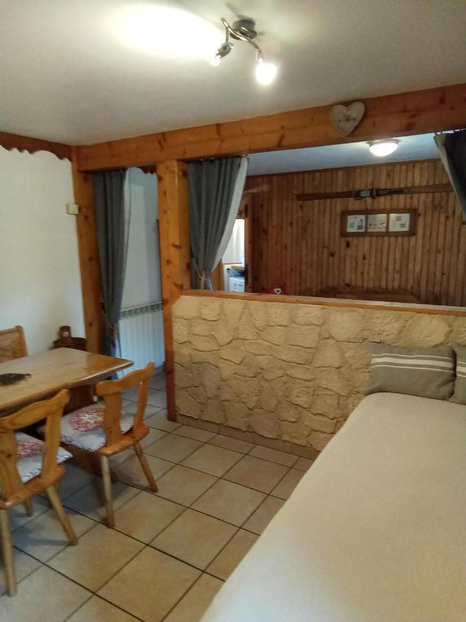 Studio "Le Panpounet" Les Contamines-Montjoie Exterior foto